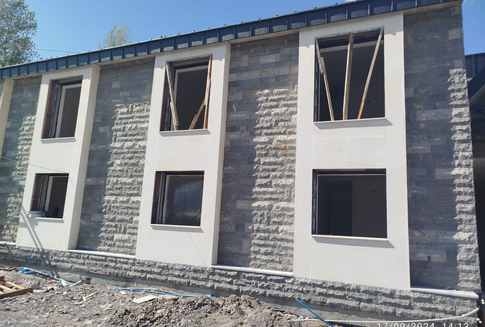 giresun turkey stone house exterior split face natural stone
