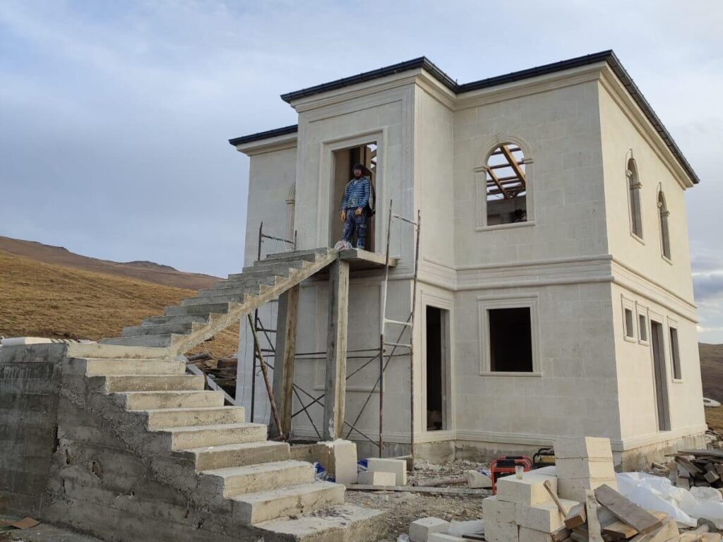Gumushane White Stone House