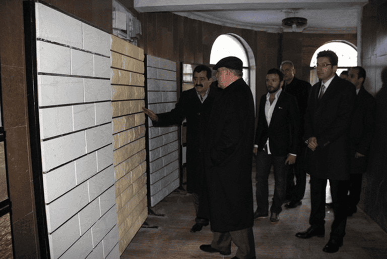 Vali İpek Osb’de Bayburt Taşını İnceledi
